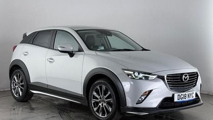 Second-hand Mazda CX-3 Inclusive 150 CP (110 kW) 2018 Argintiu SUV