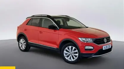 Used VW T-Roc Design 116 HP (85 kW) 2019 Red SUV