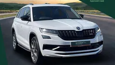 White Used 2020 Skoda Kodiaq vRS SUV | £29,642 (Fair price)
