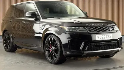 Used Land Rover Range Rover Sport HSE 300 HP (220 kW) 2021 Santorini black SUV
