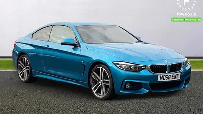 Used BMW 430 M Sport 252 HP (185 kW) 2019 Blue Coupe