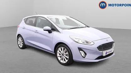 Blue Used 2021 Ford Fiesta Titanium Hatchback | £10,449 (Good price)
