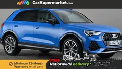 Blue Used 2022 Audi Q3 Black Edition SUV | £23,697 (Fair price)