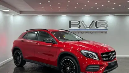 Used Mercedes GLA220 AMG Line Premium 177 HP (130 kW) 2018 Red SUV