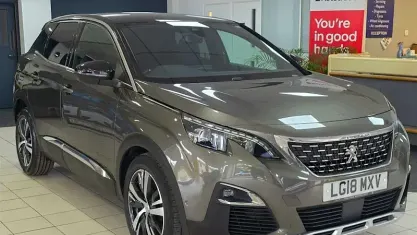 Used Peugeot 3008 GT-line 165 HP (121 kW) 2018 Grey SUV
