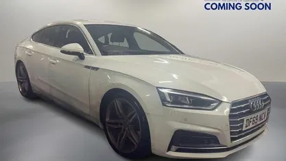 White Used 2019 Audi A5 Sportback S-Line Hatchback | £16,550 (Super price)