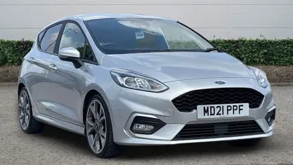 Used Ford Fiesta ST-Line X 125 HP (91 kW) 2021 Silver Hatchback