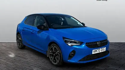 Used Vauxhall Corsa Elite 101 HP (74 kW) 2020 Blue Hatchback