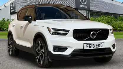 Used Volvo XC40 190 HP (139 kW) 2018 White SUV