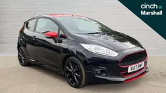 Black Used 2017 Ford Fiesta ST-Line Hatchback | £5,474 (Fair price)