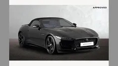 Santorini black Used 2023 Jaguar F-Type Supercharged Cabriolet | £58,895 (Fair price)