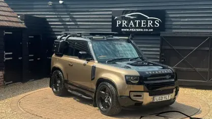 Used Land Rover Defender 400 HP (294 kW) 2021 Brown SUV