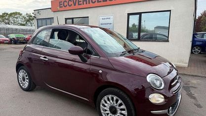 Begagnad Fiat 500 Lounge 69 HK (50 kW) 2019 Halvkombi