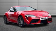 Prominence red Used 2022 Toyota Supra Coupe | £35,795 (Good price)