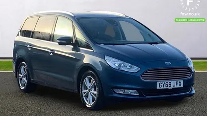 Blue Used 2018 Ford Galaxy Titanium MPV | £14,799 (Fair price)