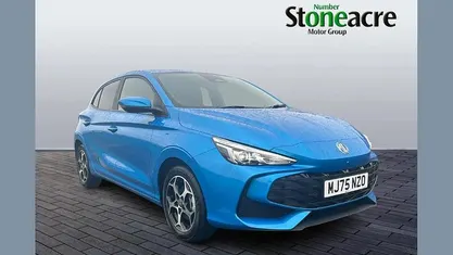 Blue New 2025 MG MG3 Trophy Hatchback | £16,995 (Fair price)