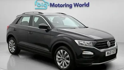 Used VW T-Roc SE 110 HP (80 kW) 2021 Black SUV