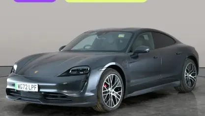 Używany Porsche Taycan Performance Package 389 kW (530 KM) 2022 Szary Sedan/Limuzyna