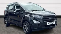 Black Used 2022 Ford Ecosport ST-Line SUV | £14,900 (Fair price)