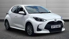 White Used 2022 Toyota Yaris Hybrid Hatchback | £14,895 (Fair price)