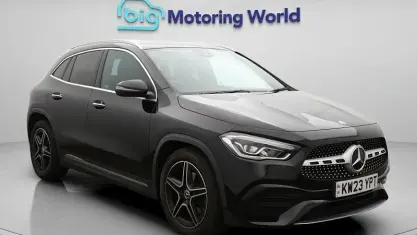 Begagnad Mercedes GLA220 AMG line 190 HK (139 kW) 2022 Svart SUV