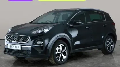 Used Kia Sportage 132 HP (97 kW) 2021 Black SUV