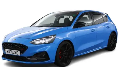 Used Ford Focus ST 280 HP (205 kW) 2021 Blue Hatchback