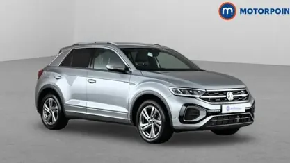 Usado VW T-Roc R-line 150 CV (110 kW) 2025 Plateado SUV