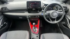 Orange Used 2020 Toyota Yaris Hybrid Edition Hatchback | £14,812 (Fair price)