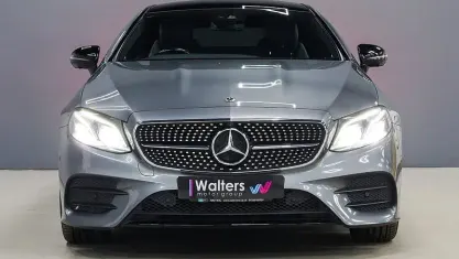 Used Mercedes E350 AMG line 313 HP (230 kW) 2019 Grey Coupe