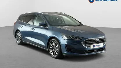 Used Ford Focus Titanium X 155 HP (114 kW) 2023 Blue Estate