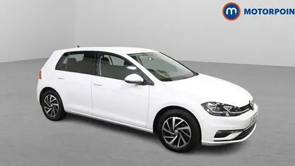 Used VW Golf VII Edition 150 HP (110 kW) 2020 White Hatchback