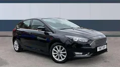 Black Used 2017 Ford Focus Titanium Hatchback | £6,221 (Good price)