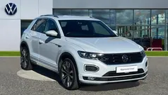 Silver Used 2021 VW T-Roc R-line SUV | £21,588 (Fair price)