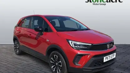 Used Vauxhall Crossland S 110 HP (80 kW) 2021 Red SUV