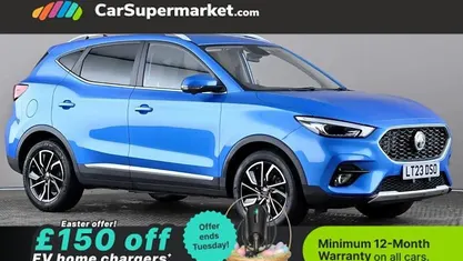 Used MG ZS Exclusive 111 HP (81 kW) 2023 Blue SUV