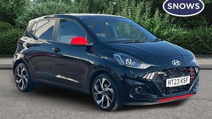 Używany Hyundai i10 N Line 101 KM (74 kW) 2023 Czarny Hatchback