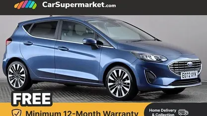 Blue Used 2021 Ford Fiesta Titanium X Hatchback | £14,697 (Fair price)