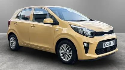 Used Kia Picanto 67 HP (49 kW) 2024 Yellow Hatchback