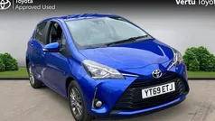 Blue Used 2019 Toyota Yaris Hatchback | £12,903 (Fair price)