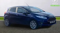 Blue Used 2017 Ford Fiesta Titanium X Hatchback | £7,399 (Fair price)