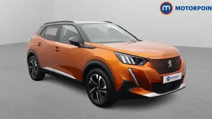 Used Peugeot e-2008 GTi 100 kW (136 HP) 2023 Orange SUV