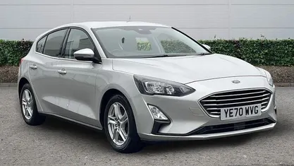 Used Ford Focus Zetec 120 HP (88 kW) 2020 Silver Hatchback