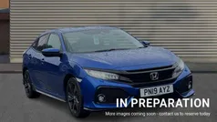 Blue Used 2019 Honda Civic Sport Hatchback | £15,060 (Fair price)
