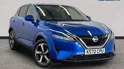 Begagnad Nissan Qashqai N-Connecta 190 HK (139 kW) 2022 Blå SUV