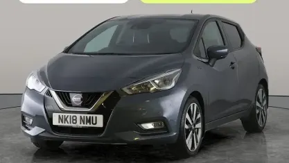 Used Nissan Micra Comfort 90 HP (66 kW) 2018 Grey Hatchback