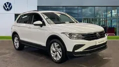 Pure white Used 2022 VW Tiguan Life SUV | £21,897 (Fair price)