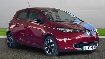 Used Renault Zoe Dynamique 80 kW (109 HP) 2019 Red Hatchback