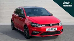 Red Used 2017 VW Polo GTI Hatchback | £11,923 (Fair price)