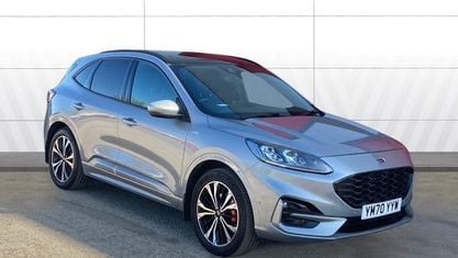 Usado Ford Kuga ST-Line X 190 CV (139 kW) 2021 Plateado SUV